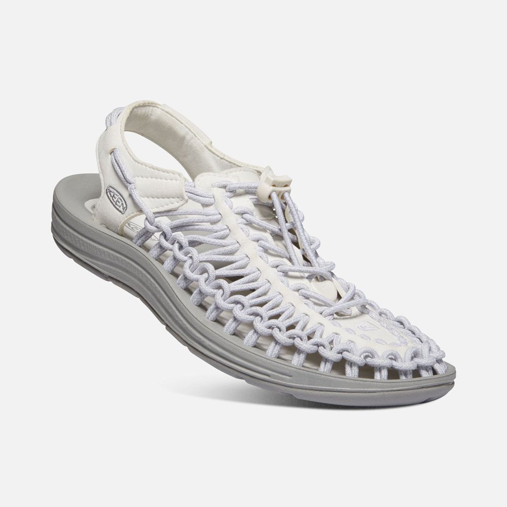 Keen Slip-On Sandaler Dam Vita/Grå - Uneek - 583240LWD